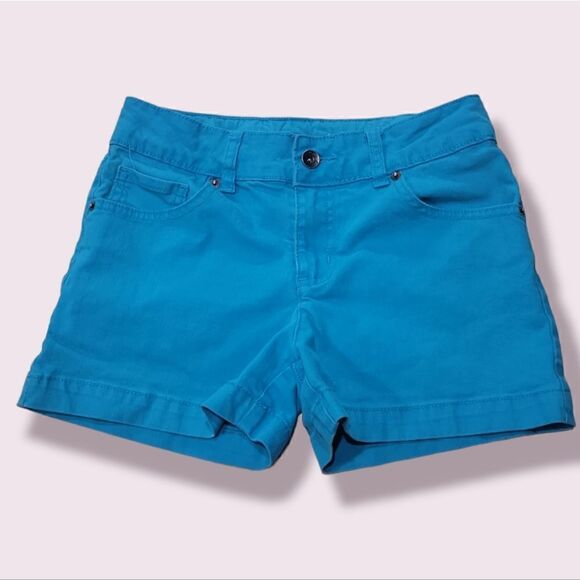 Bundle of 2 Girls Shorts. Jean Blue Cherokee & Pink Wonder Nation. Size Large & - Picture 4 of 7